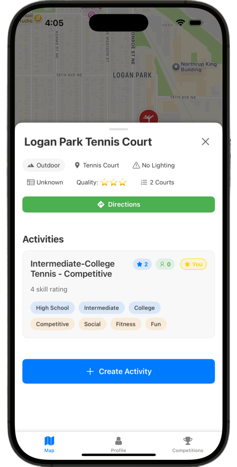 Moblize App - Facility Discovery